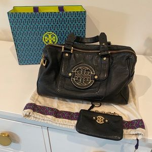 Tory Burch Amanda Satchel w/mini key wallet